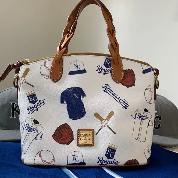 ⚾️ SALE⚾️ *NWT* D&B Dooney & Bourke KC Royals Small Celeste Bag - Picture 1 of 11